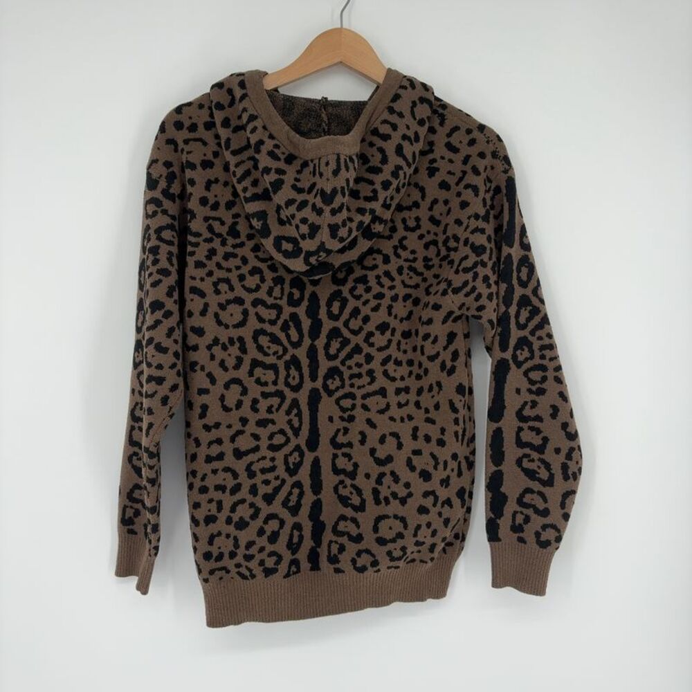 SER.O.YA Hoodie in Cheetah Print